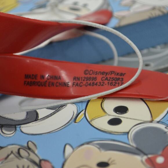 Disney TSUM TSUM Womens US 9 Flip Flops Sandals Mickey Mini - Picture 5 of 13